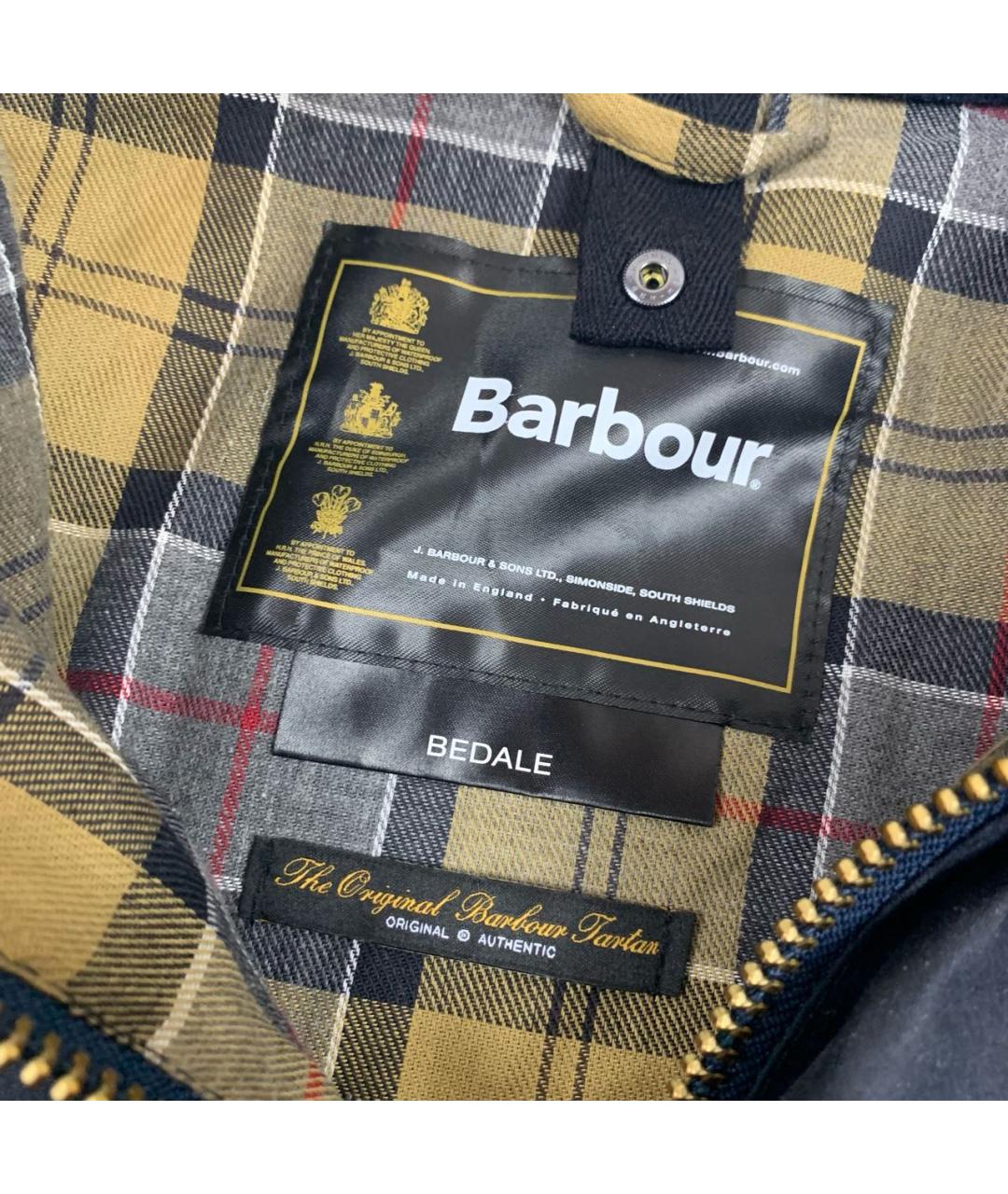 Original barbour hot sale tartan