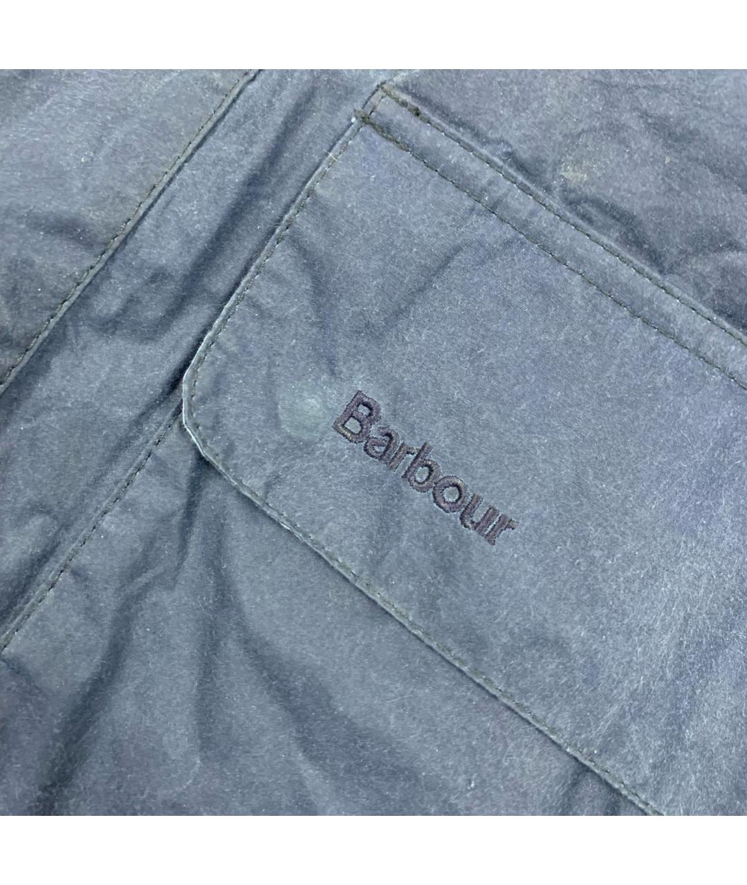 BARBOUR Темно-синяя хлопковая куртка, фото 5