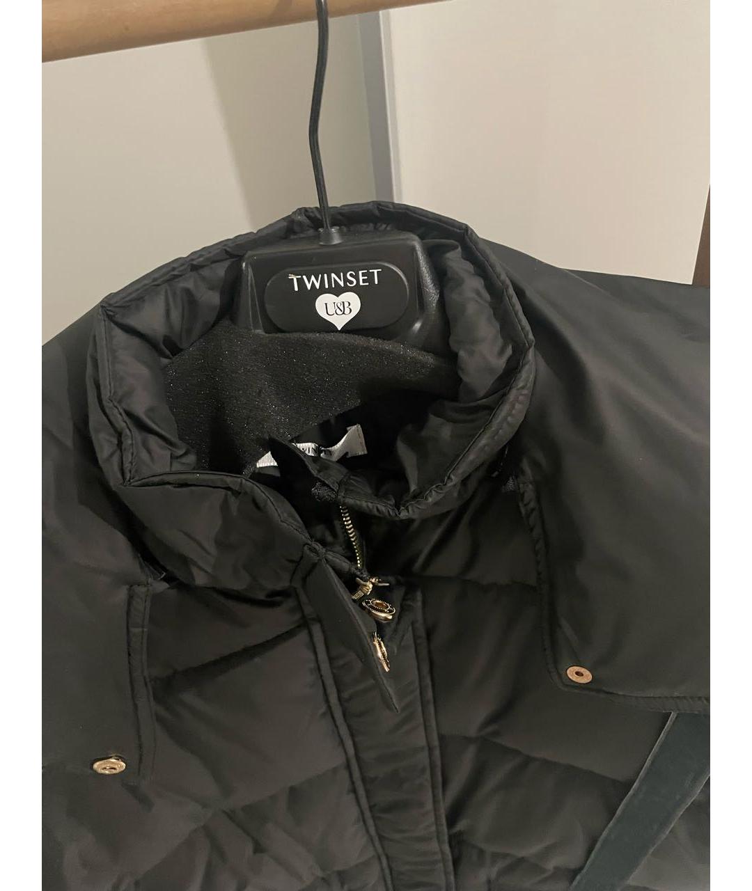 TWIN-SET Черная куртка, фото 5