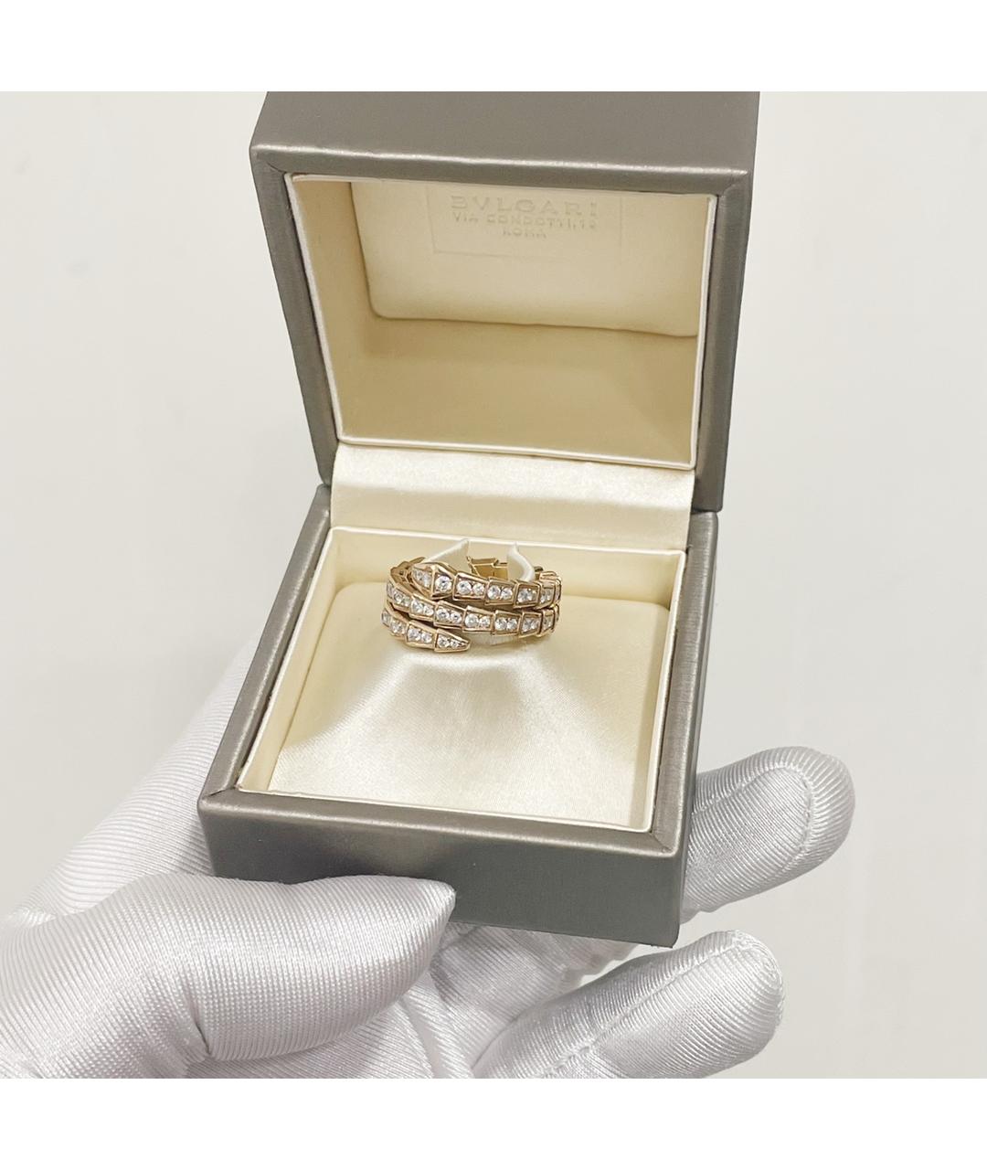 BVLGARI Золотое кольцо из розового золота, фото 3