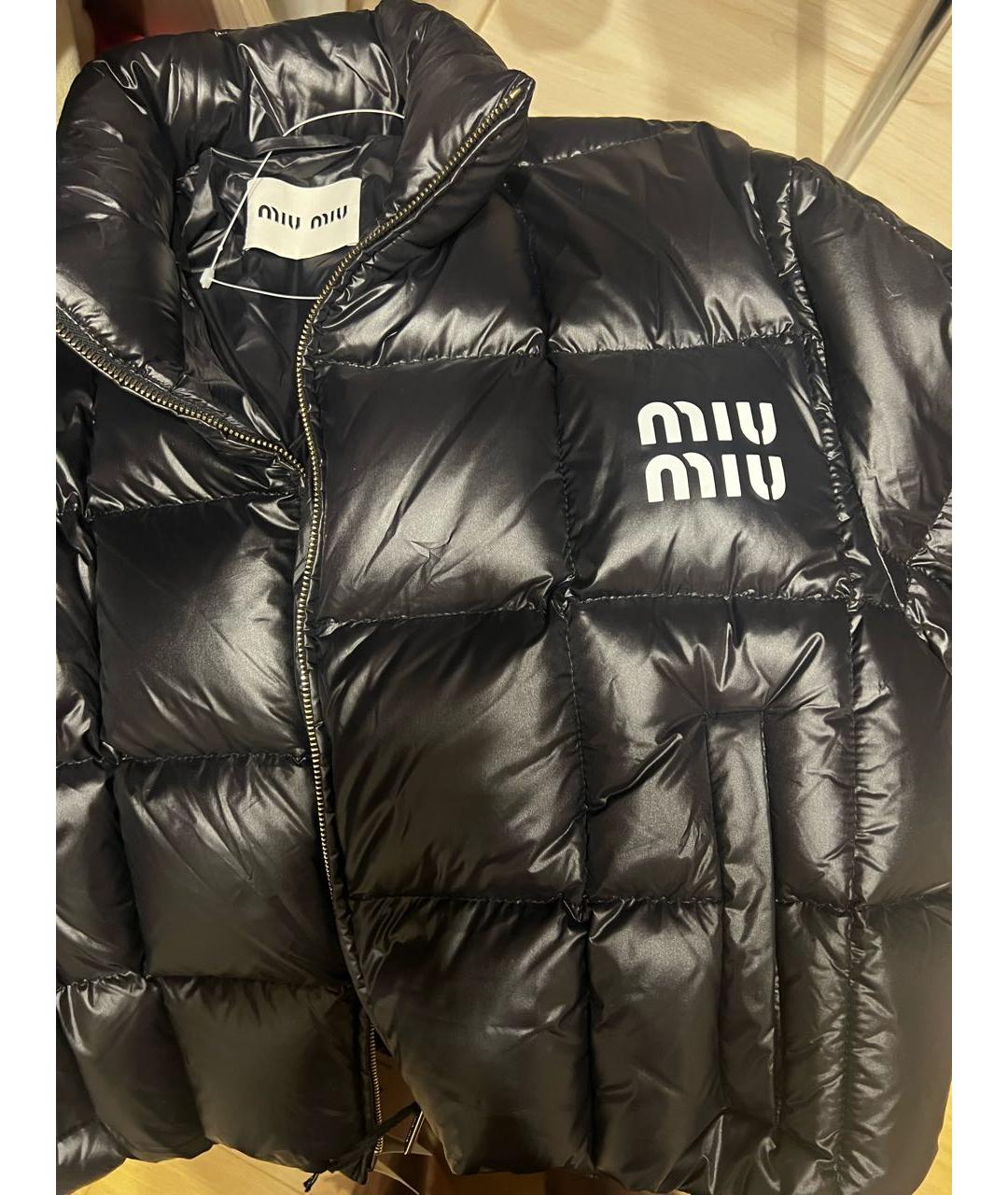MIU MIU Черная куртка, фото 3