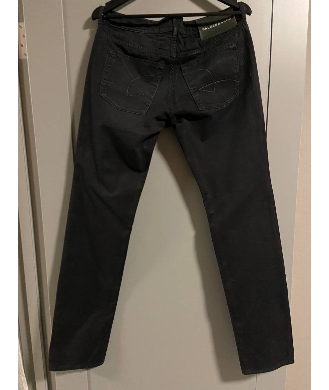 BALDESSARINI Черные хлопковые джинсы скинни, фото 2