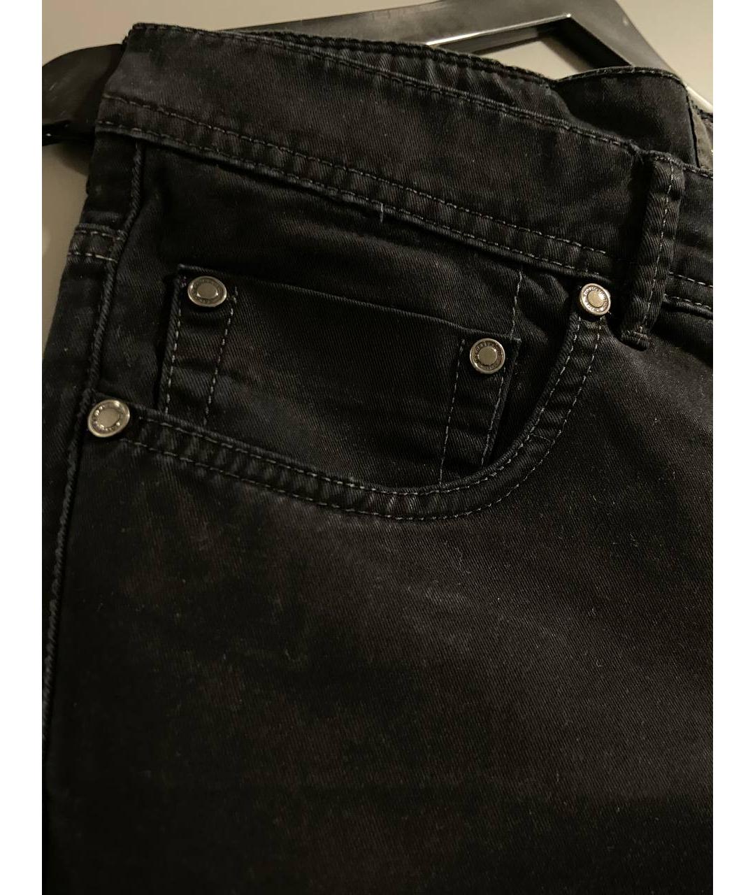 BALDESSARINI Черные хлопковые джинсы скинни, фото 5