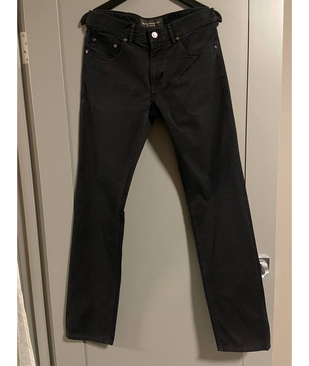 BALDESSARINI Черные хлопковые джинсы скинни, фото 9