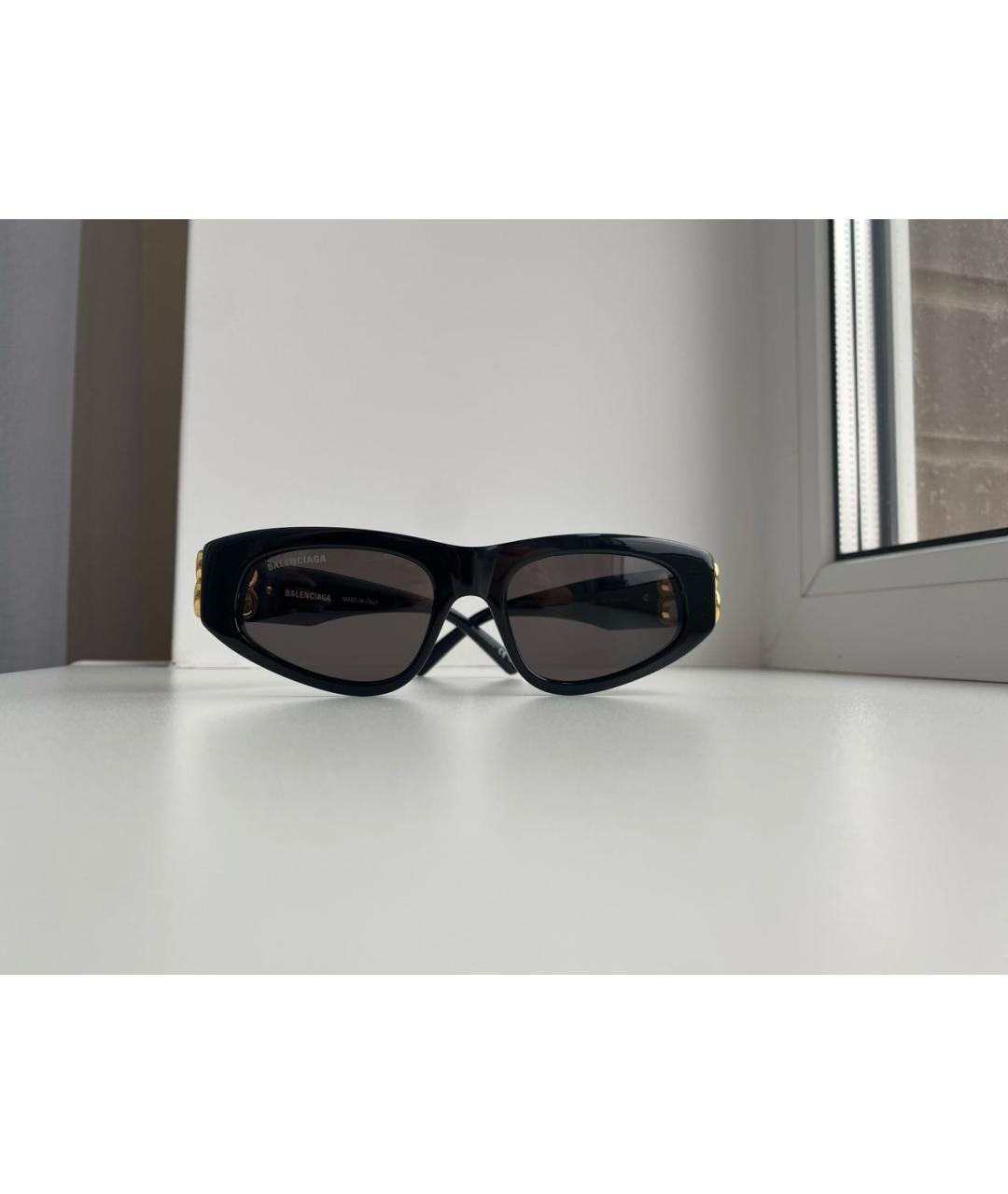 BALENCIAGA Черные солнцезащитные очки, фото 8