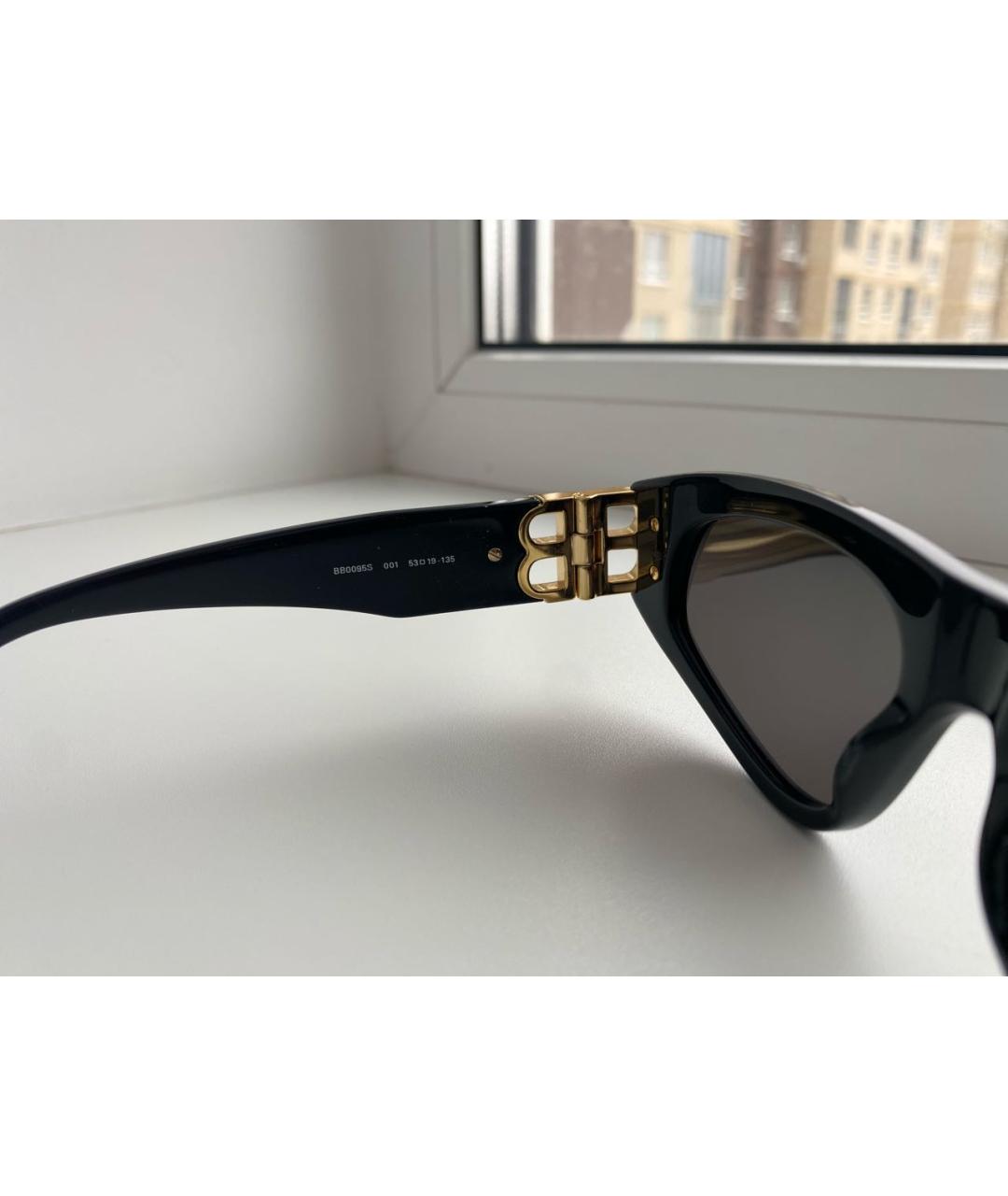 BALENCIAGA Черные солнцезащитные очки, фото 7