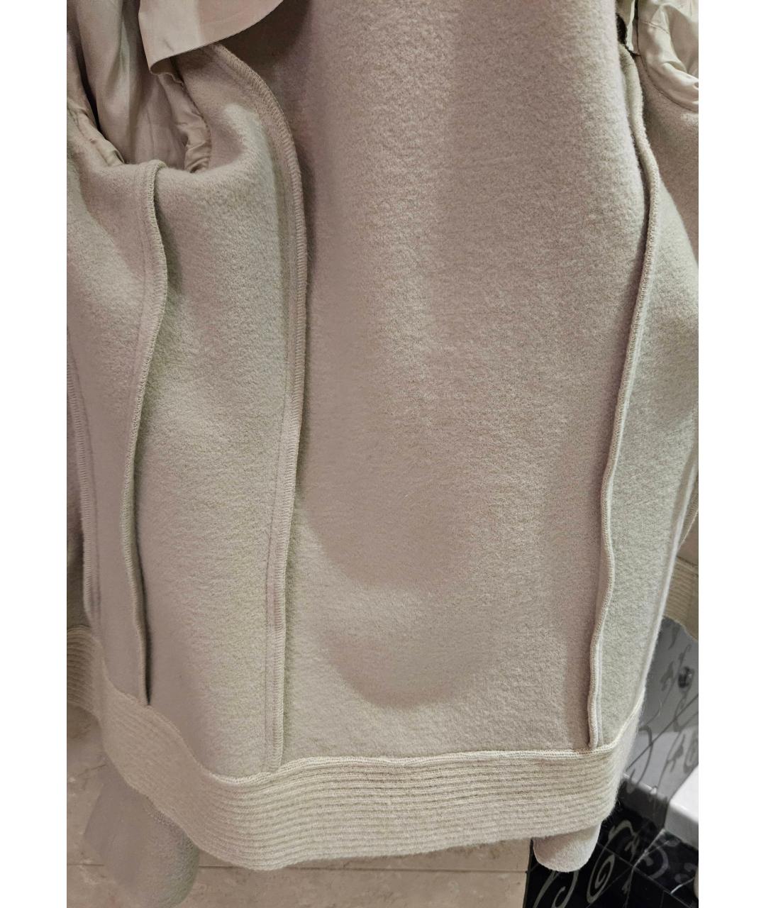 LES COPAINS Серый шерстяной жакет/пиджак, фото 4