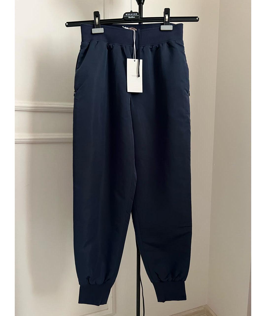 12 STOREEZ Синий полиэстеровый костюм с брюками, фото 2