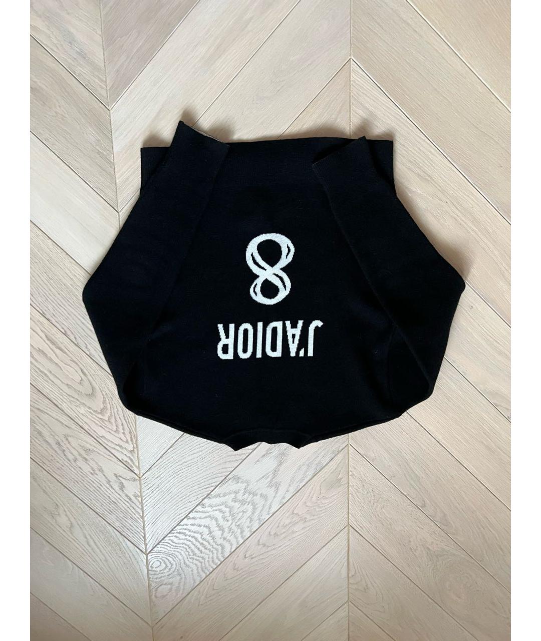 CHRISTIAN DIOR Черный кашемировый джемпер / свитер, фото 6