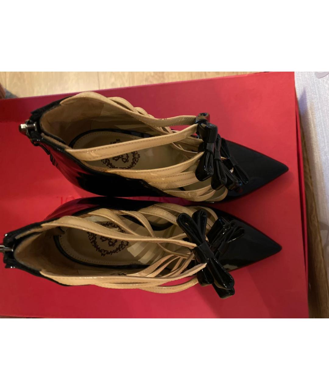 ALEKSANDER SIRADEKIAN Черные туфли из лакированной кожи, фото 3