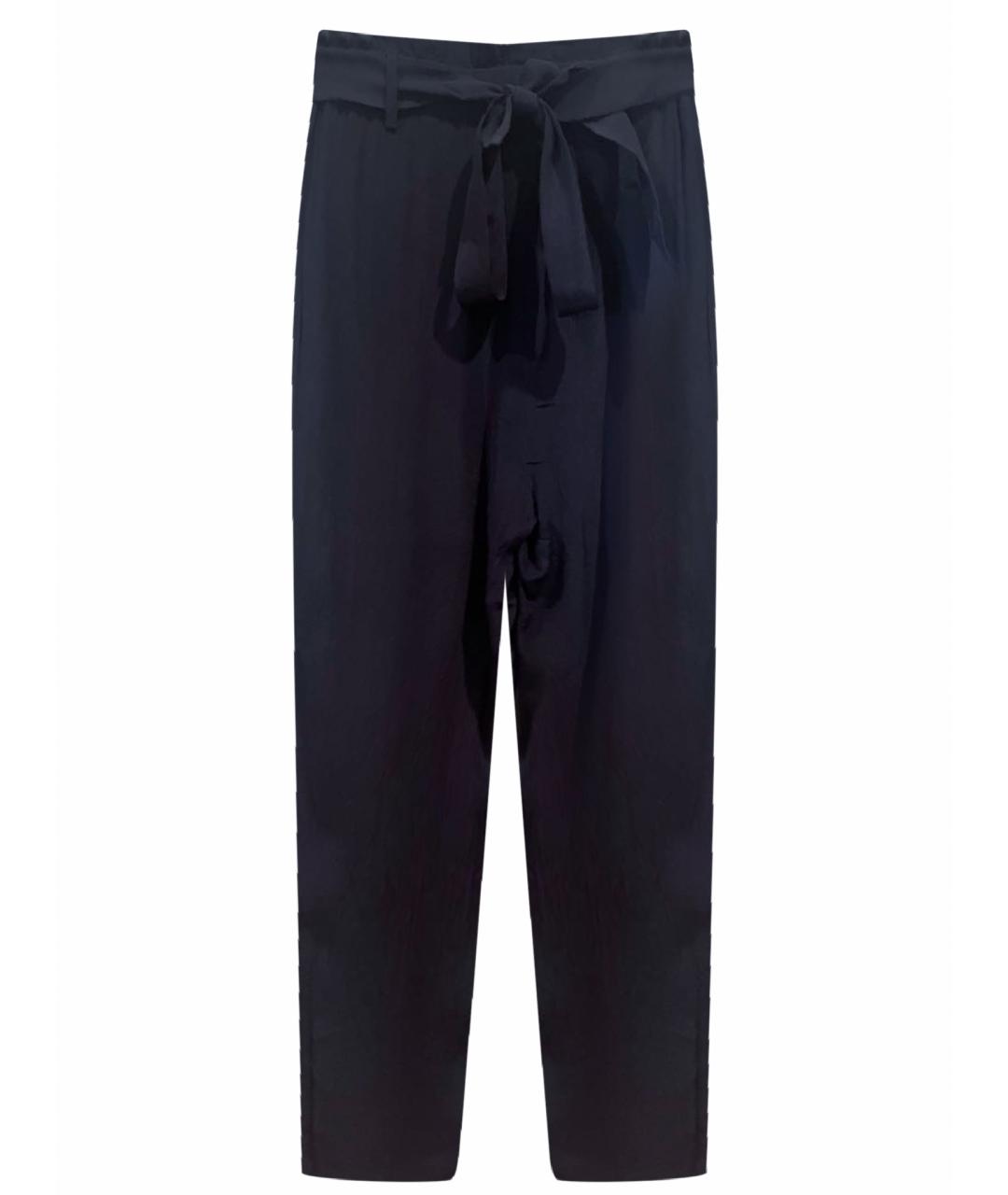 LIU JO Темно-синие вискозные брюки и шорты, фото 1