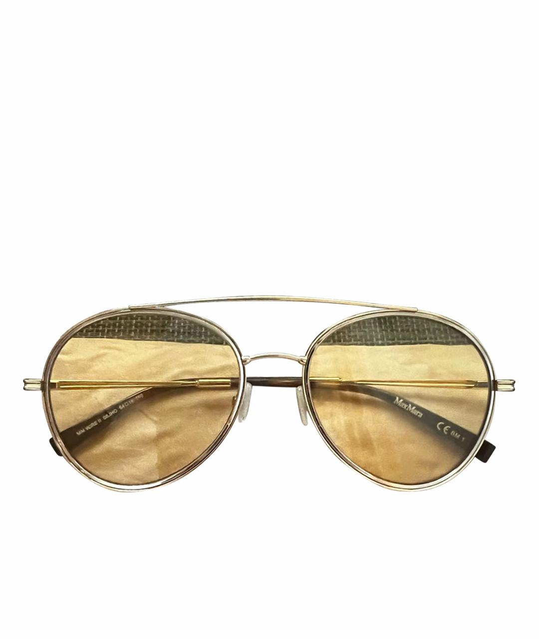'S MAX MARA Желтые солнцезащитные очки, фото 1