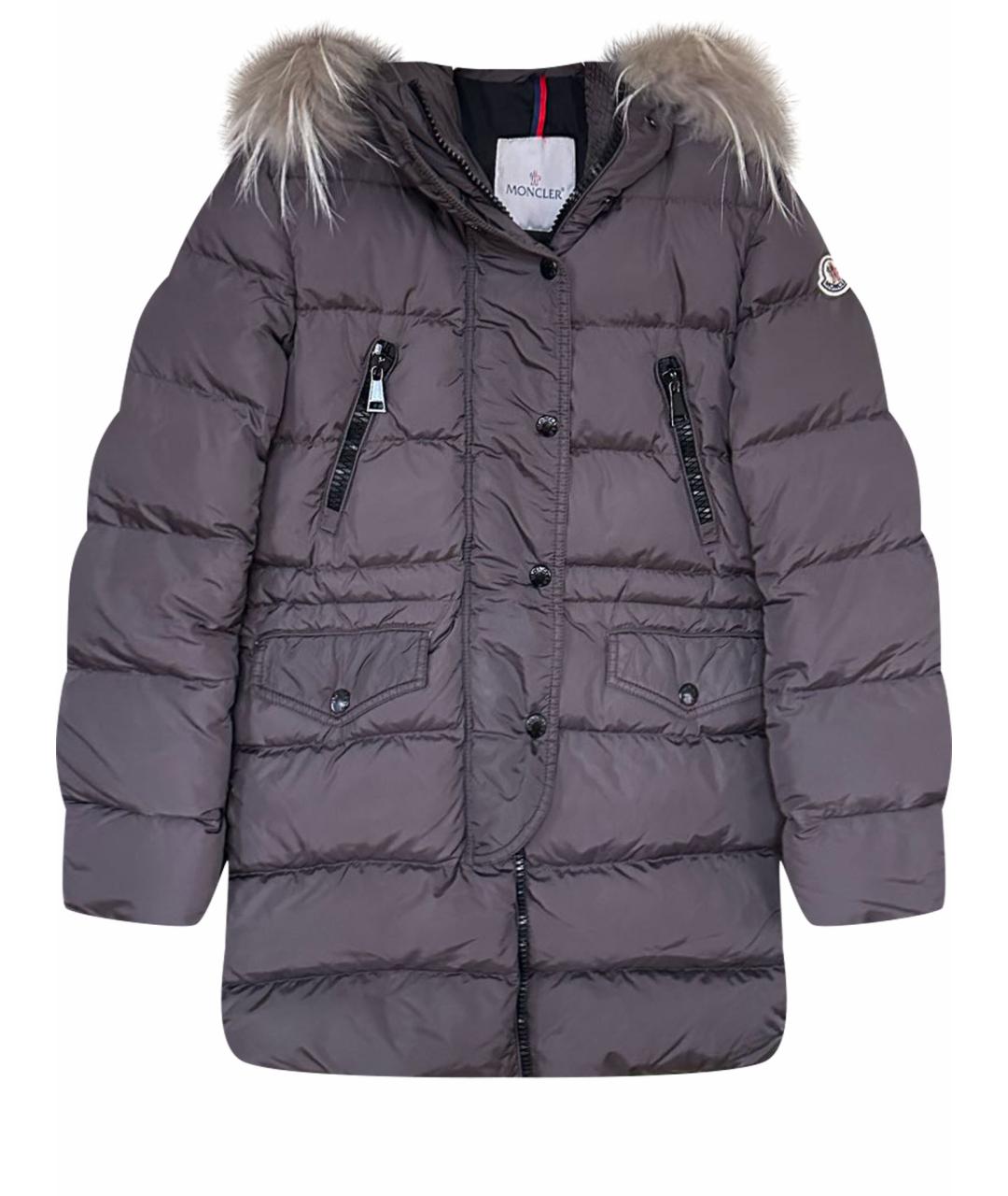 MONCLER Фиолетовый пуховик, фото 1