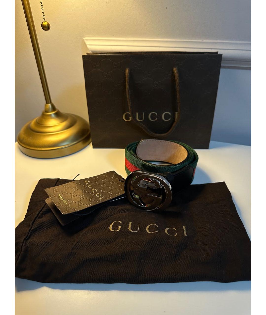 GUCCI Мульти кожаный ремень, фото 2