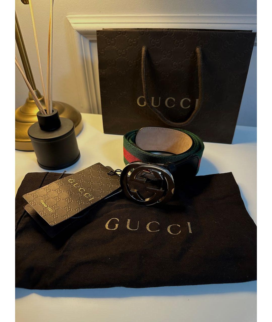 GUCCI Мульти кожаный ремень, фото 5