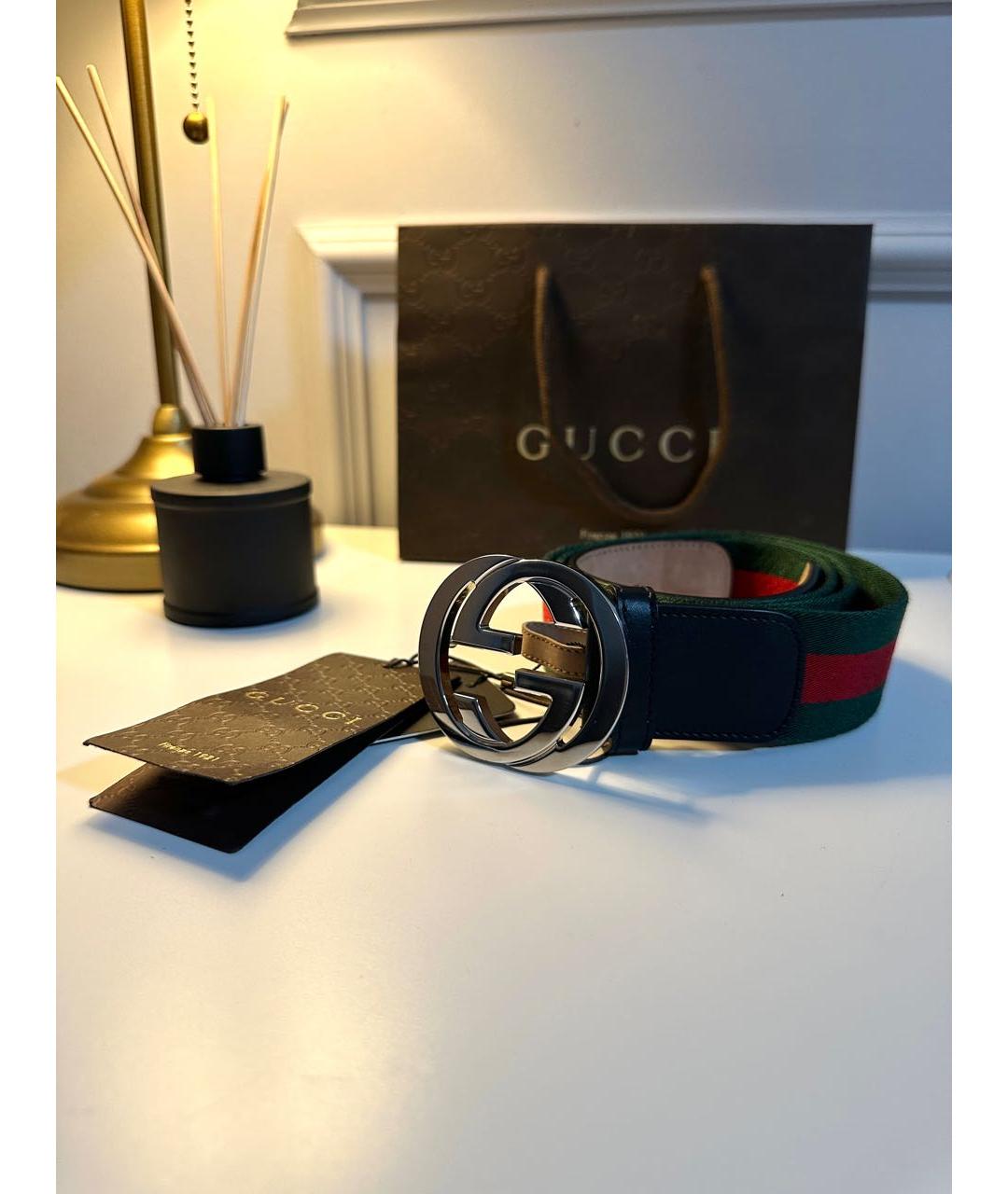GUCCI Мульти кожаный ремень, фото 3