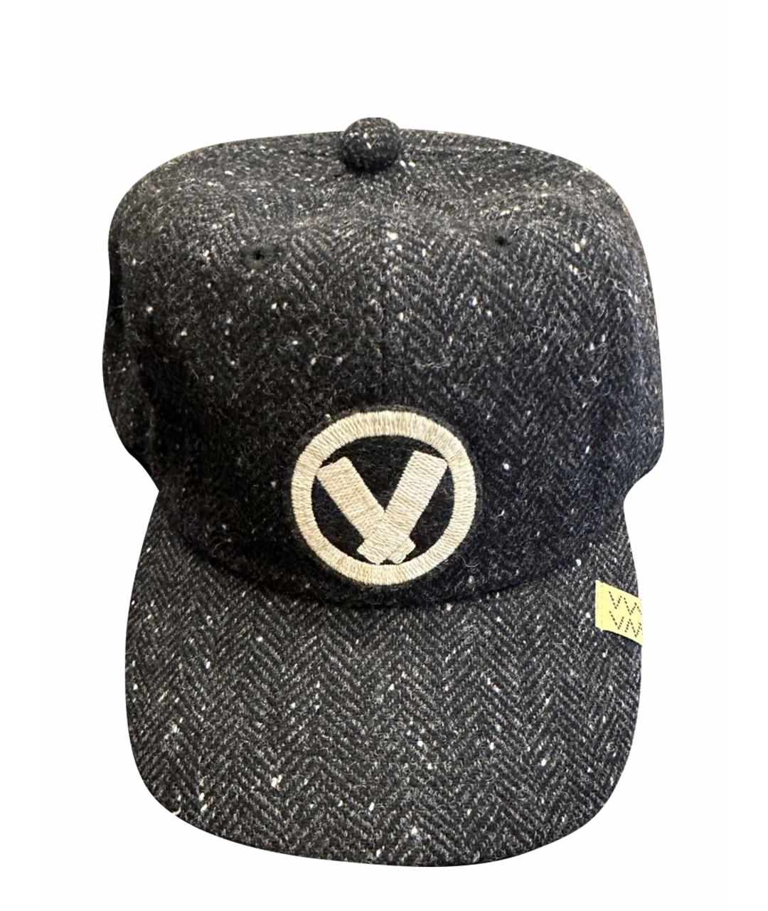 VISVIM Темно-синяя шерстяная кепка/бейсболка, фото 1