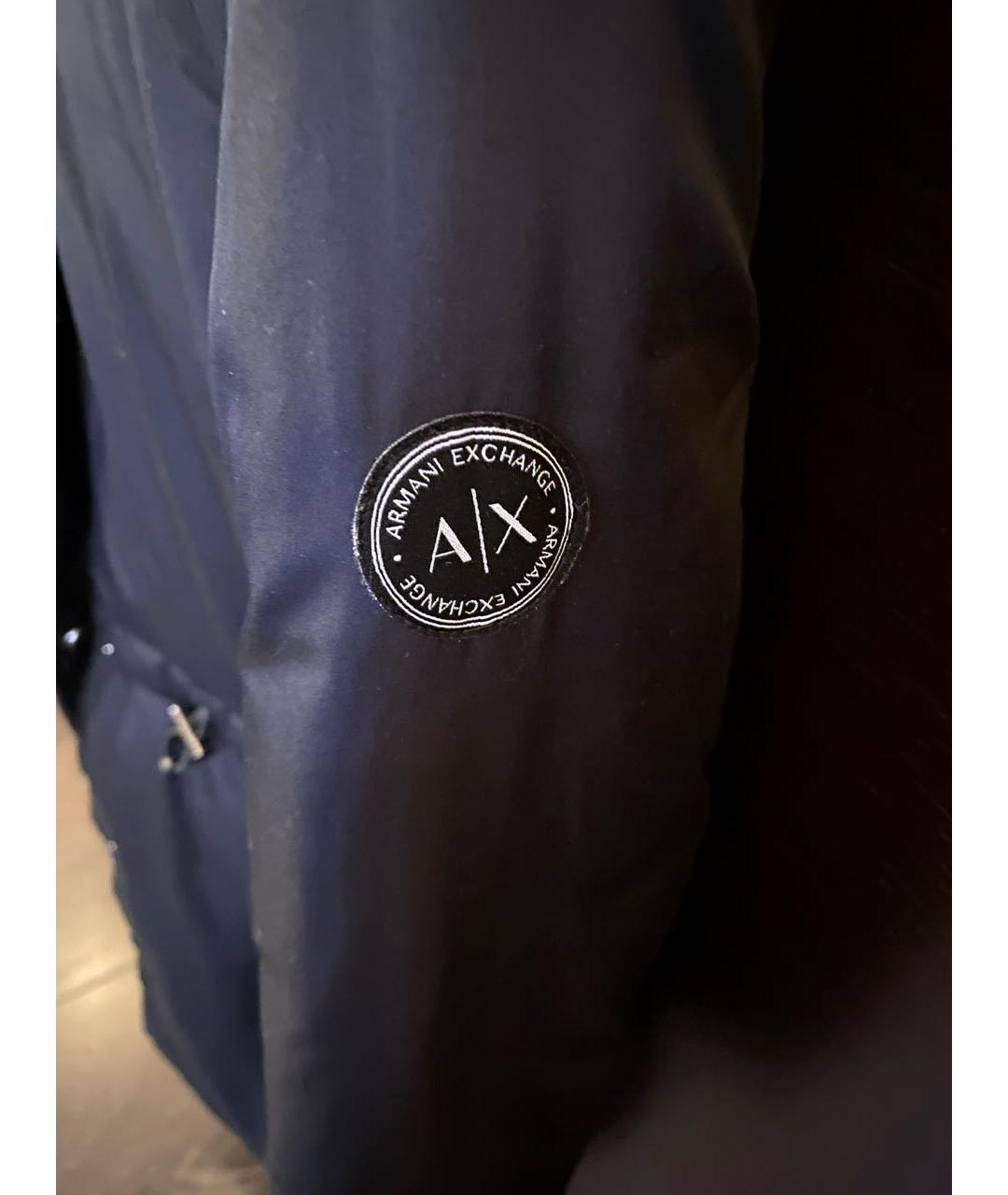 ARMANI EXCHANGE Черная полиамидовая куртка, фото 6