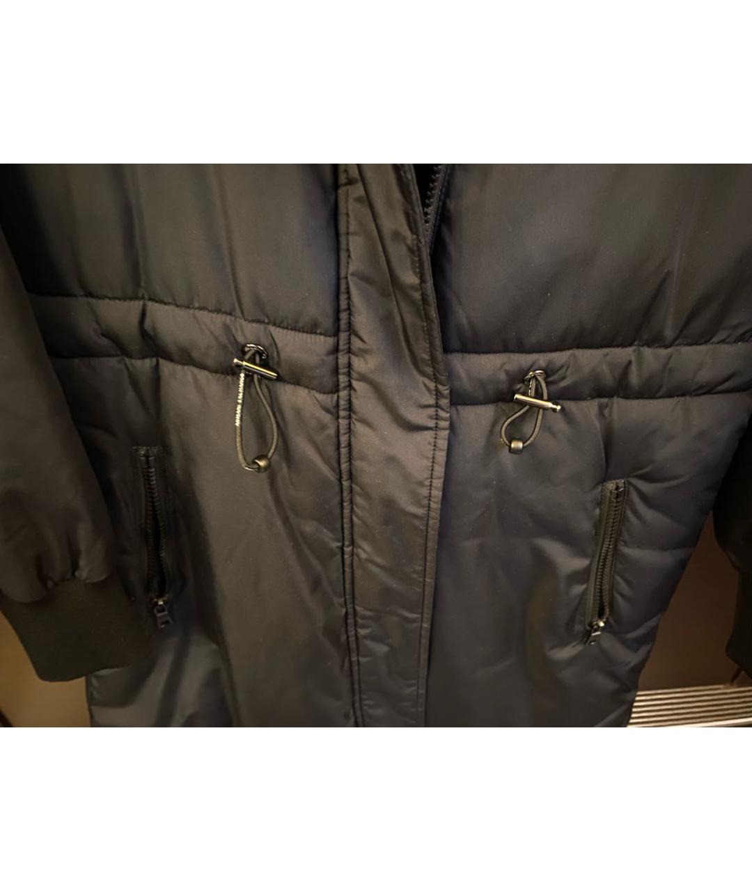 ARMANI EXCHANGE Черная полиамидовая куртка, фото 4