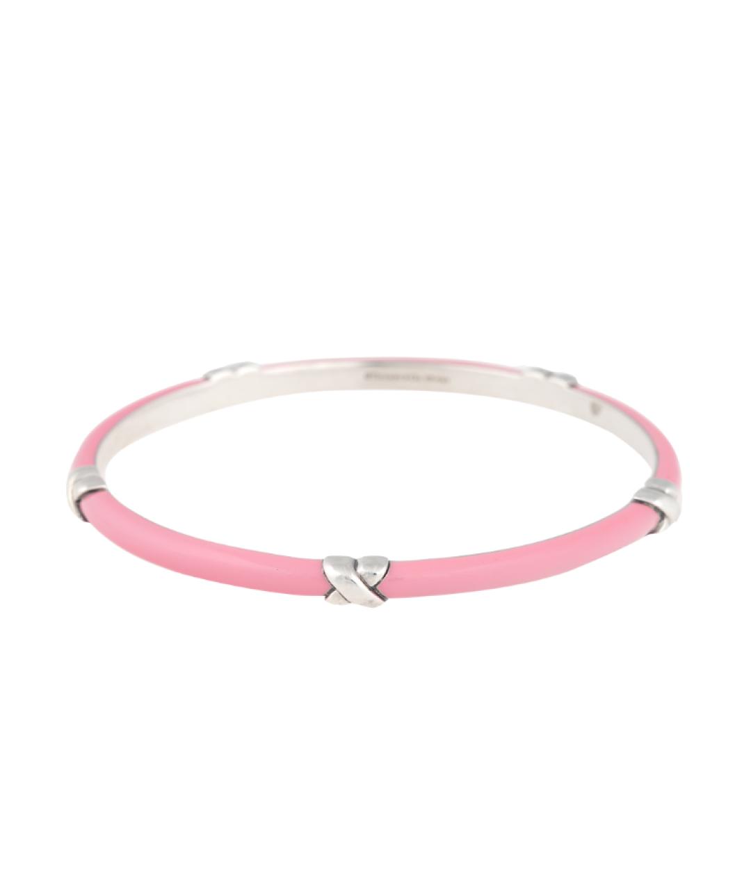 TIFFANY&CO Розовый серебряный браслет, фото 1
