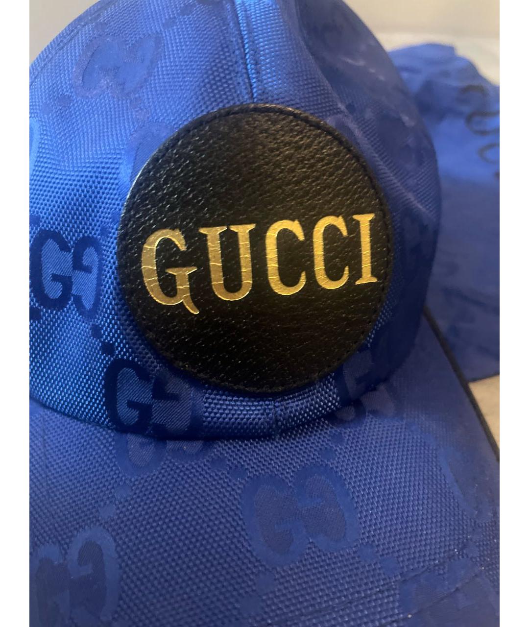 GUCCI Синяя кепка, фото 2