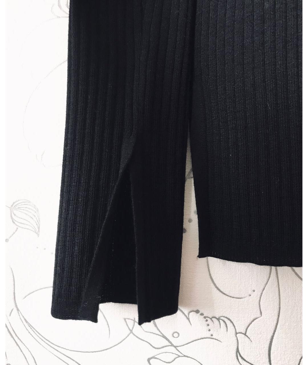 'S MAX MARA Черный шерстяной джемпер / свитер, фото 4