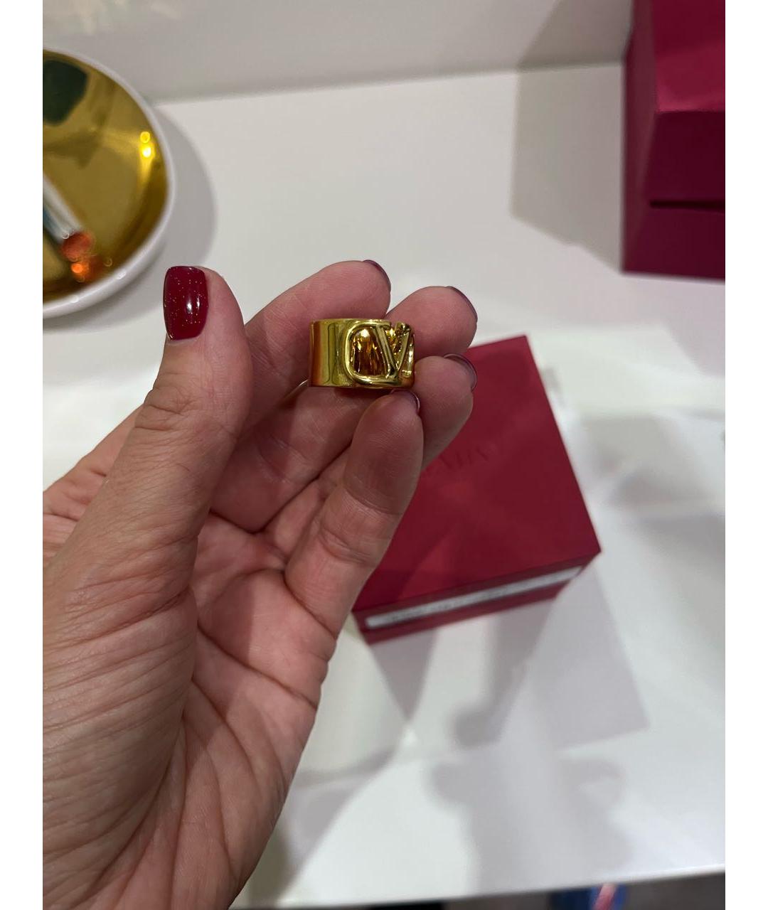 VALENTINO Золотое кольцо, фото 3
