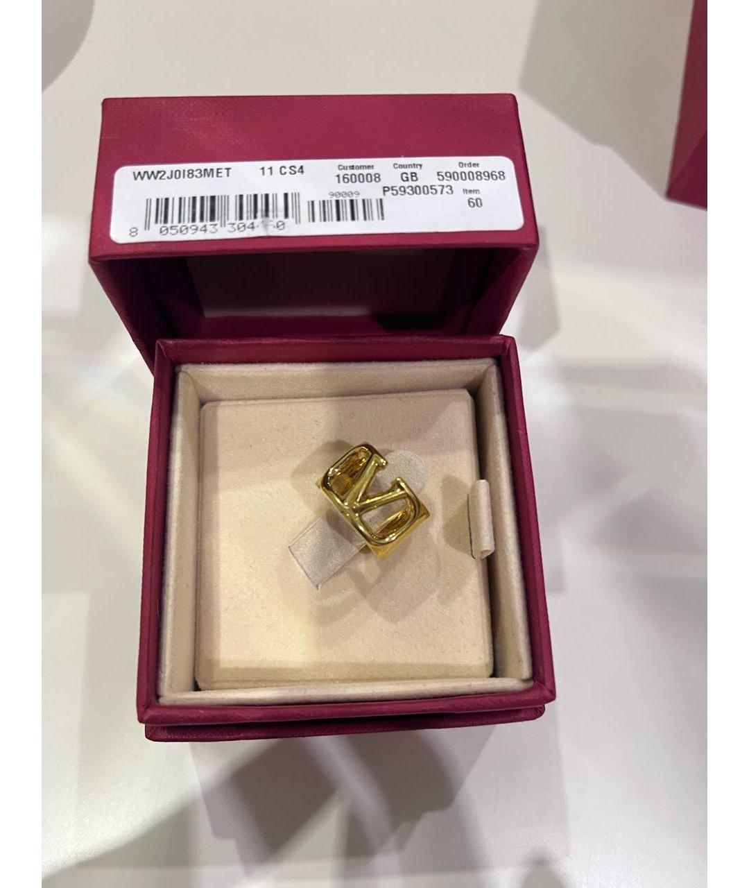 VALENTINO Золотое кольцо, фото 2