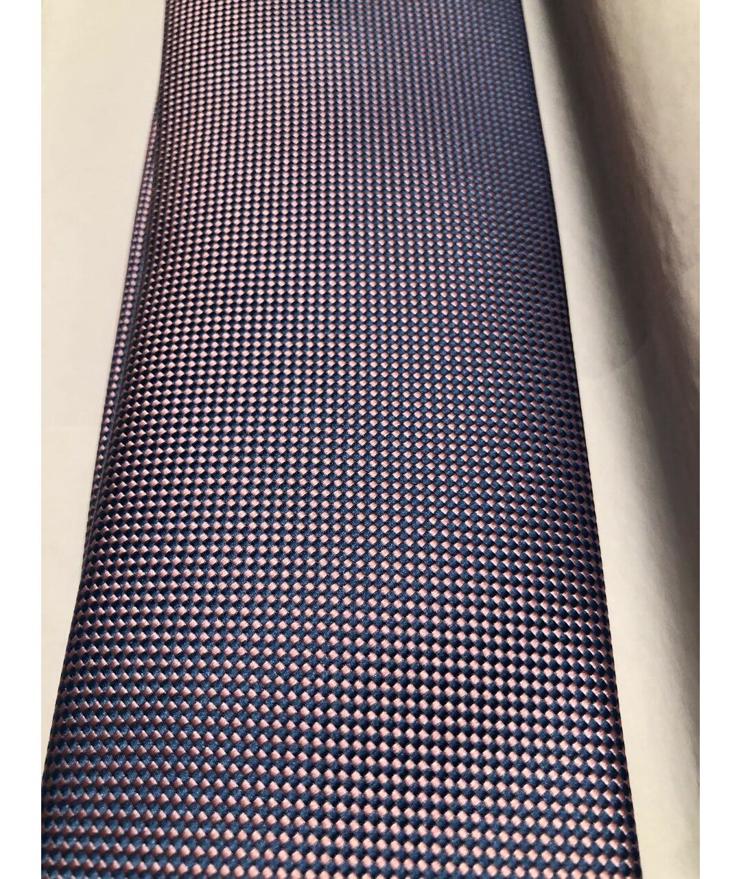 HERMES PRE-OWNED Фиолетовый шелковый галстук, фото 5