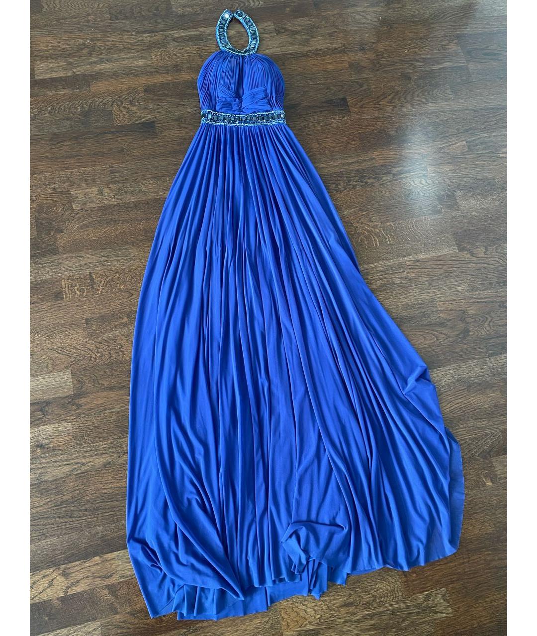 SHERRI HILL Темно-синее вечернее платье, фото 9