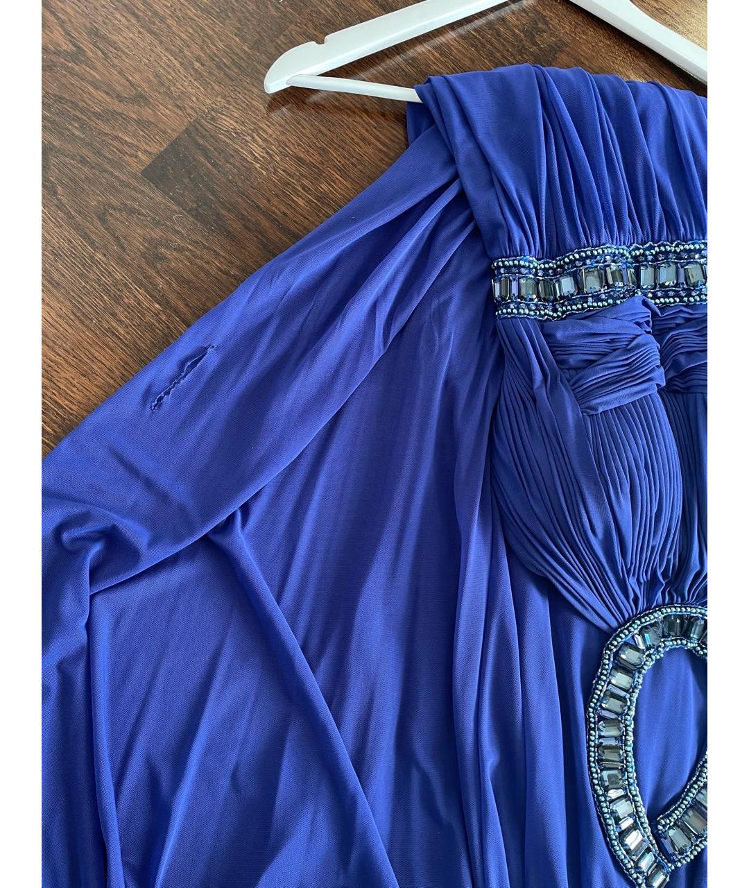 SHERRI HILL Темно-синее вечернее платье, фото 4