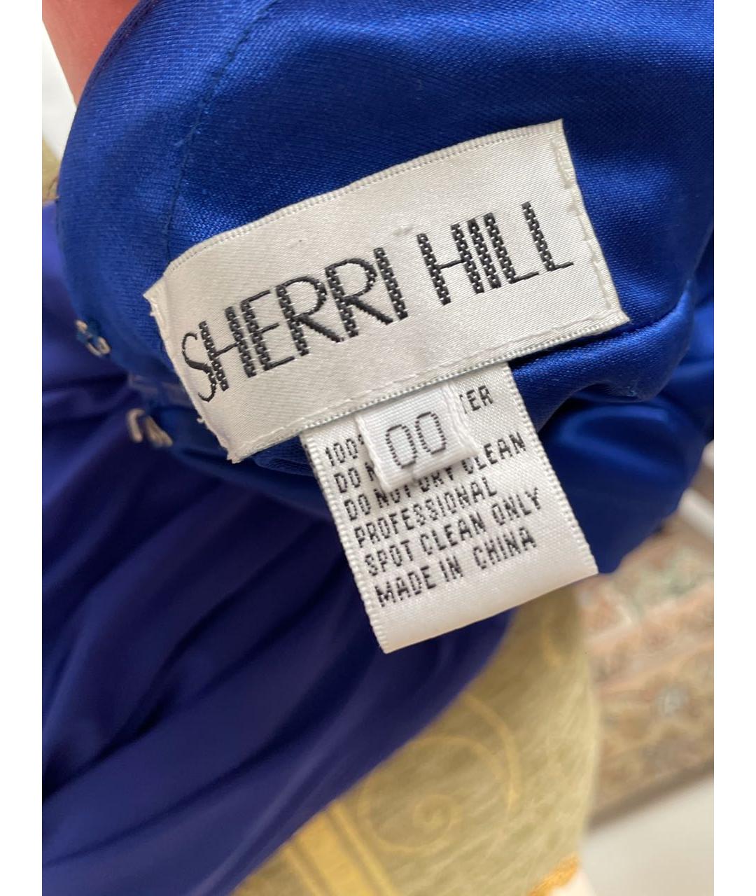 SHERRI HILL Темно-синее вечернее платье, фото 6