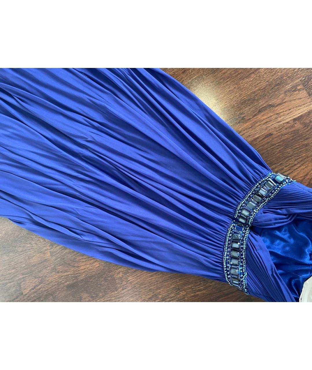 SHERRI HILL Темно-синее вечернее платье, фото 3