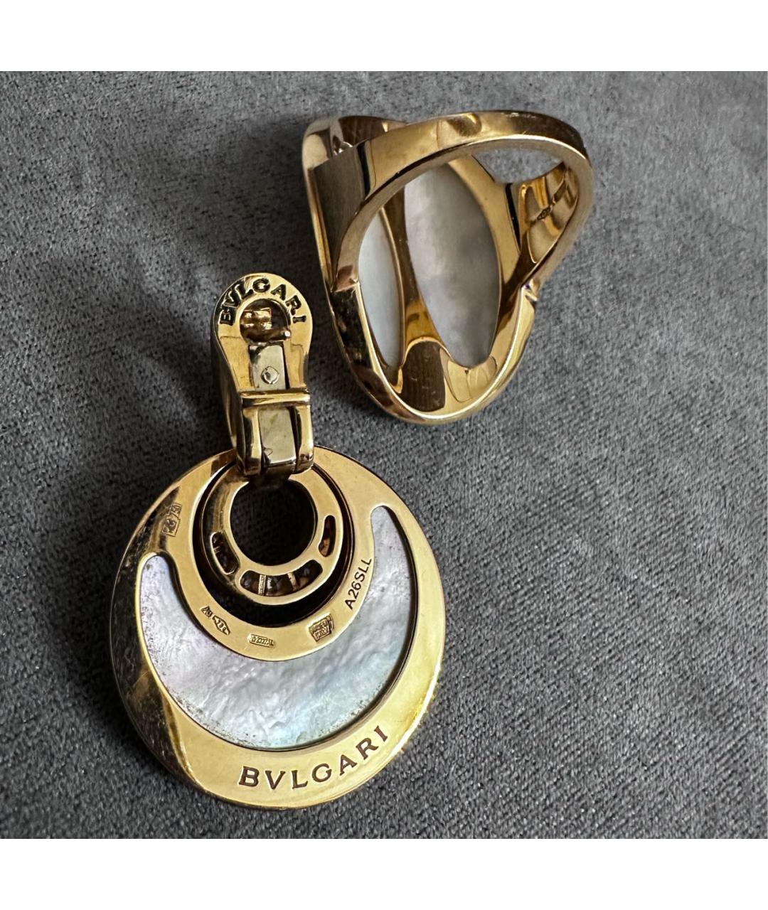 BVLGARI Золотой комплект из желтого золота, фото 3