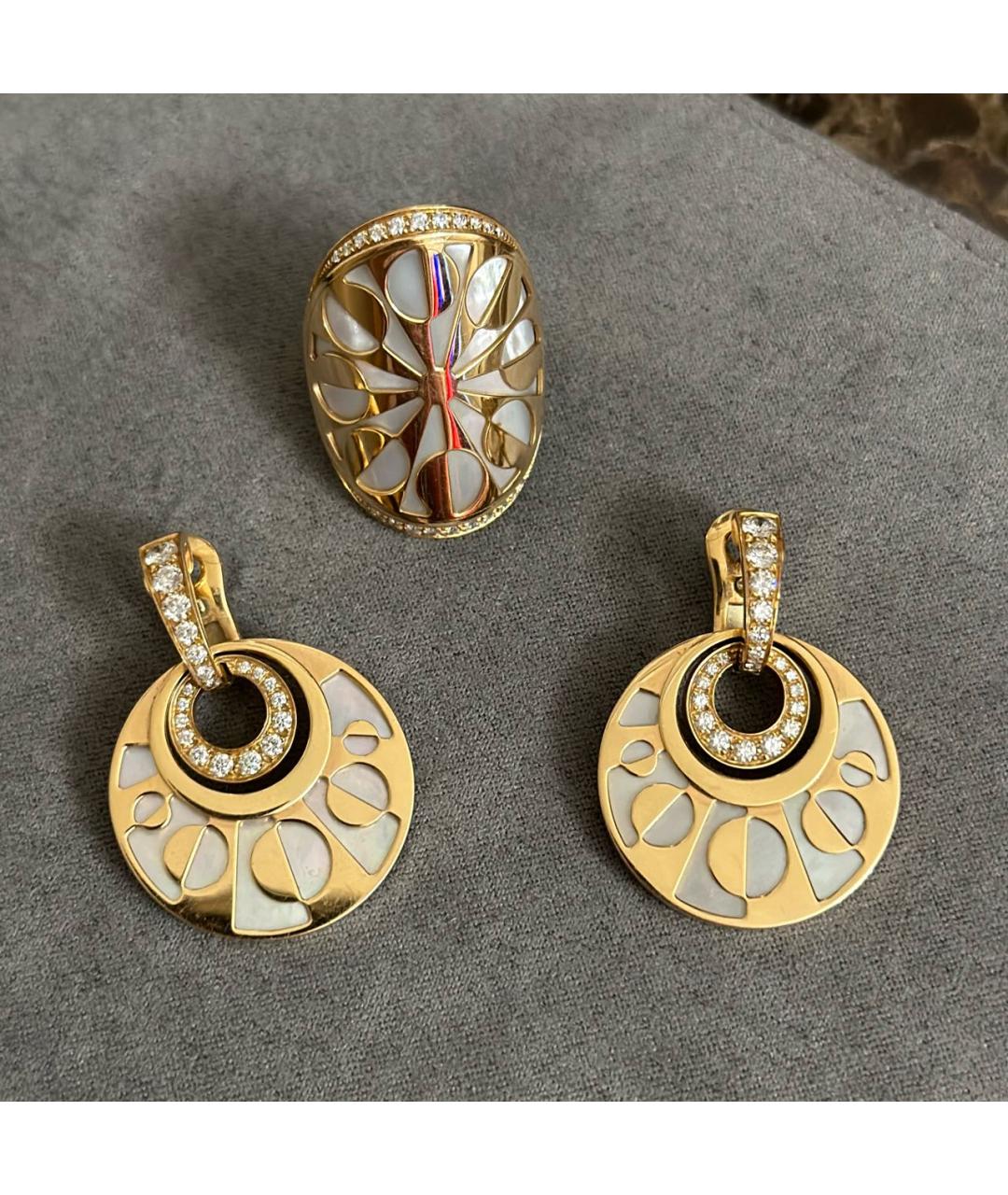BVLGARI Золотой комплект из желтого золота, фото 5