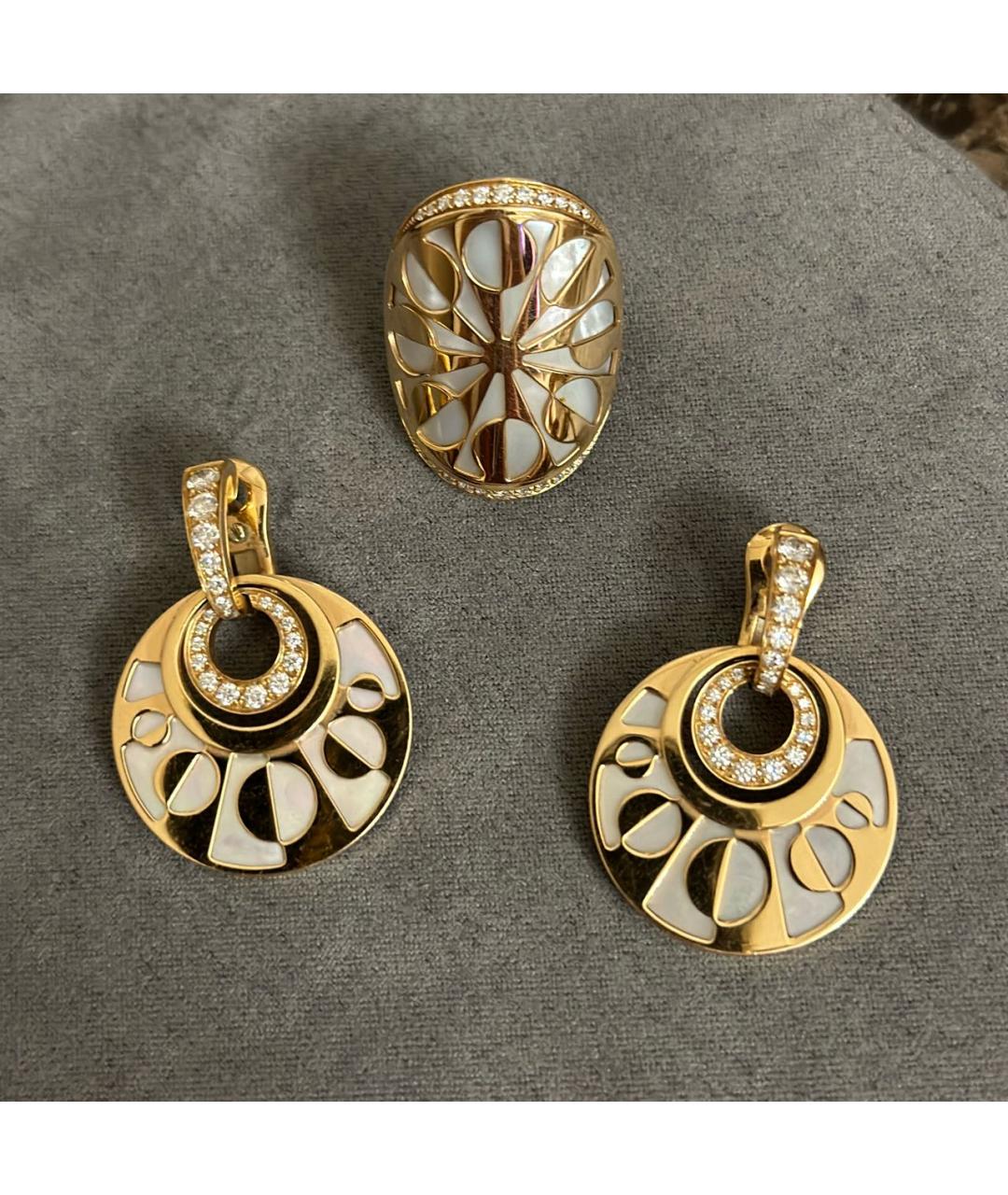 BVLGARI Золотой комплект из желтого золота, фото 6