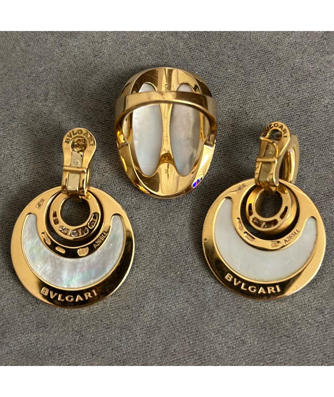 BVLGARI Золотой комплект из желтого золота, фото 2