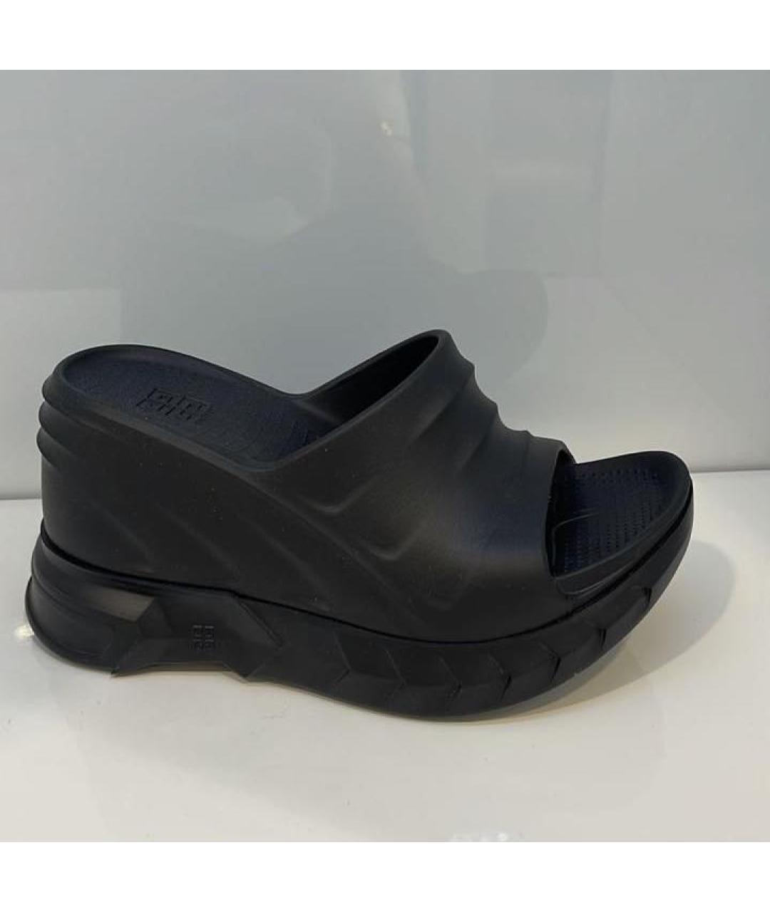 GIVENCHY Черные сандалии, фото 2