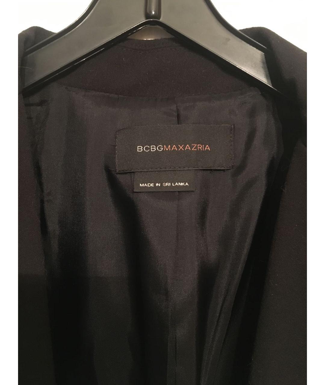 BCBG MAXAZRIA Черный полиэстеровый жакет/пиджак, фото 3