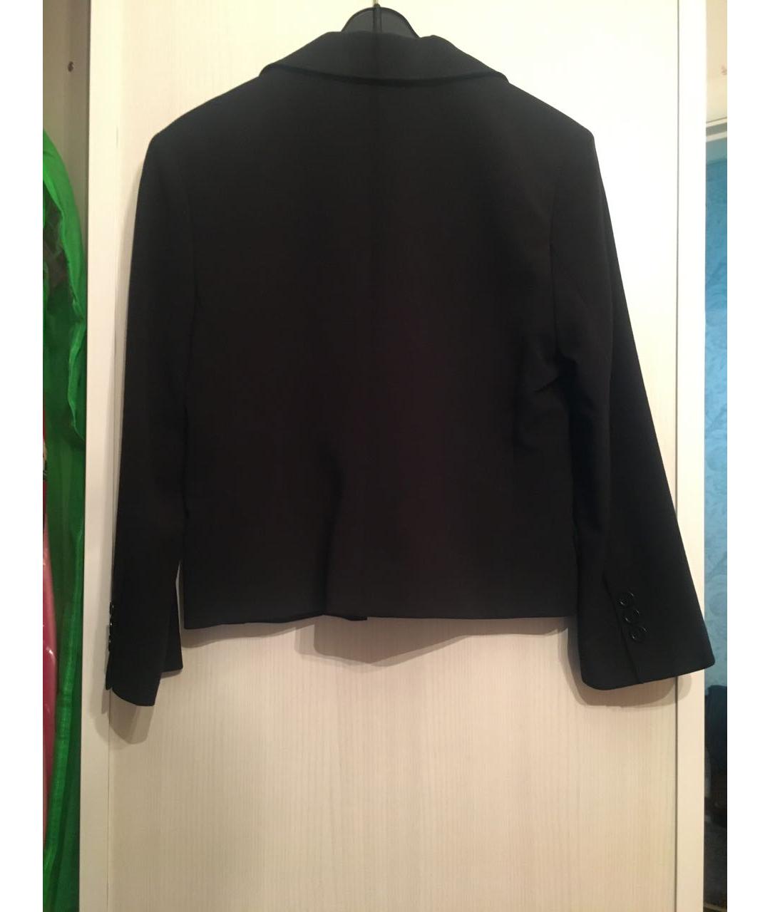 BCBG MAXAZRIA Черный полиэстеровый жакет/пиджак, фото 2
