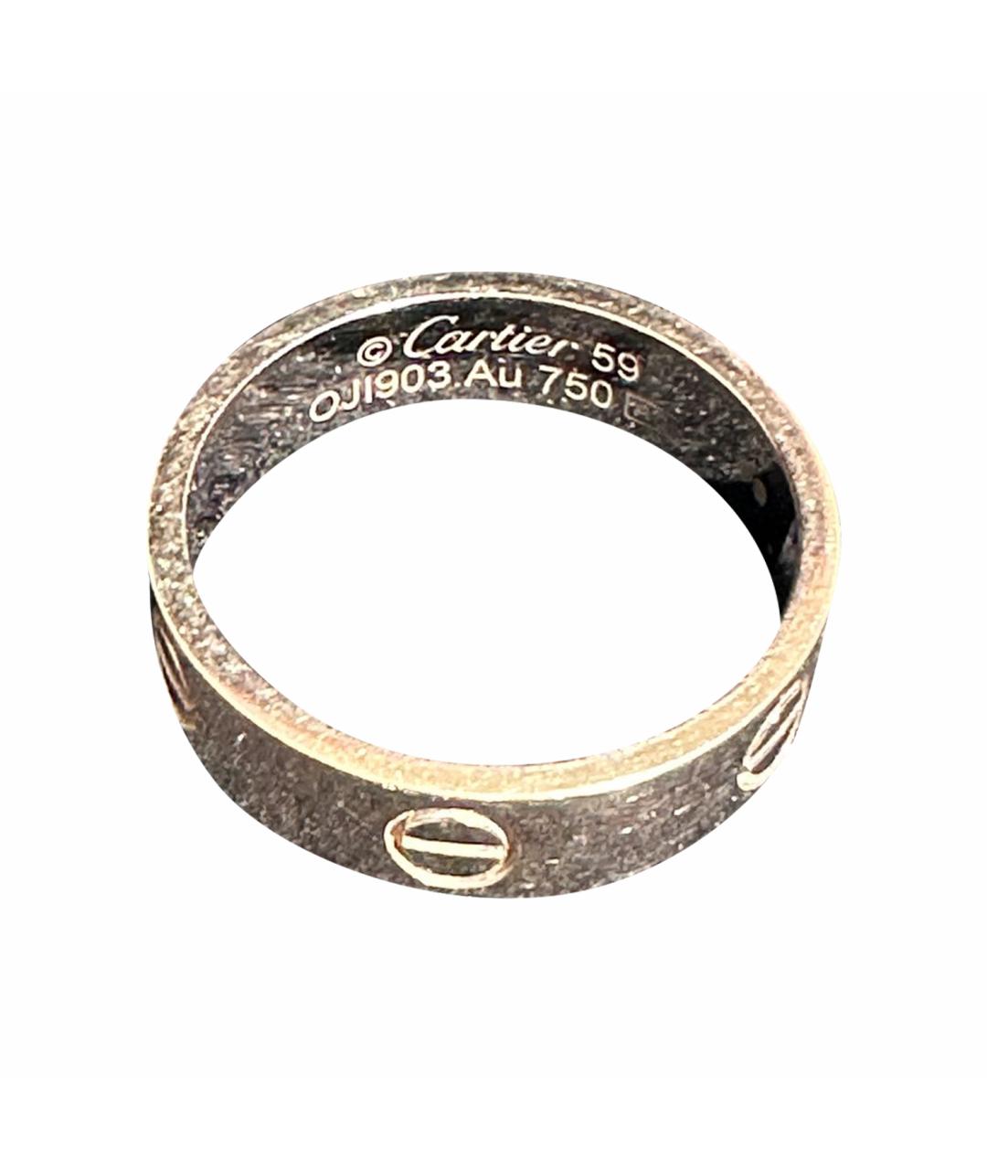 CARTIER Серебряное кольцо из белого золота, фото 1