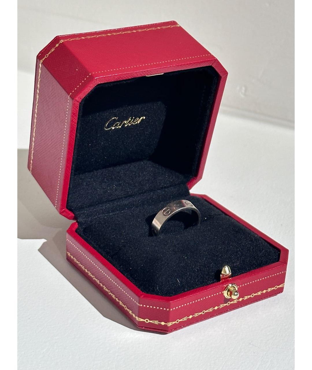 CARTIER Серебряное кольцо из белого золота, фото 2