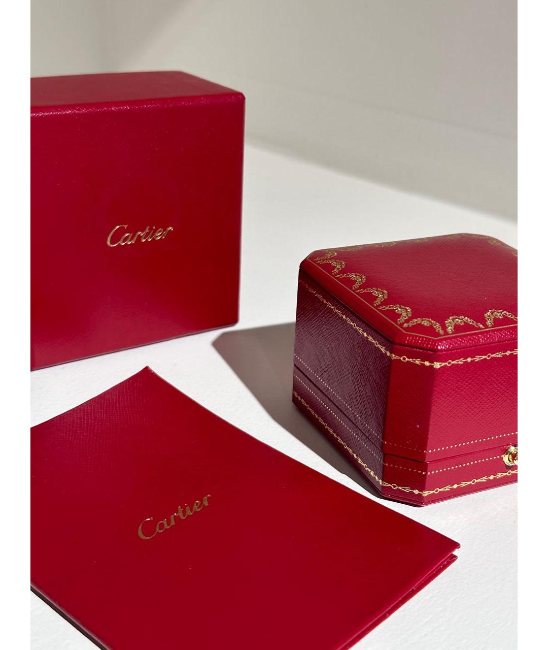 CARTIER Серебряное кольцо из белого золота, фото 4