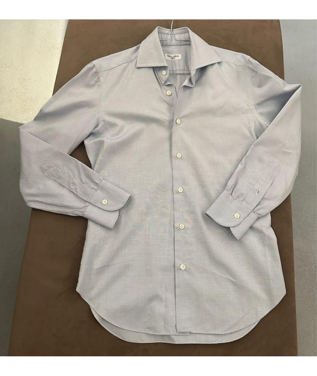 Cesare Attolini Хлопковая классическая рубашка, фото 8