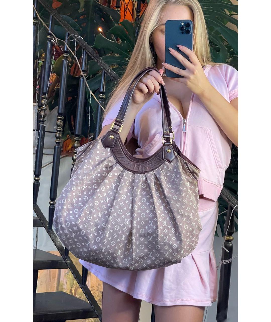 LOUIS VUITTON PRE-OWNED Коричневая кожаная сумка с короткими ручками для  женщин – купить в интернет магазине с доставкой