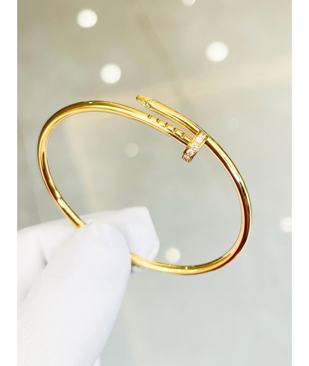 CARTIER Золотой браслет из желтого золота, фото 3
