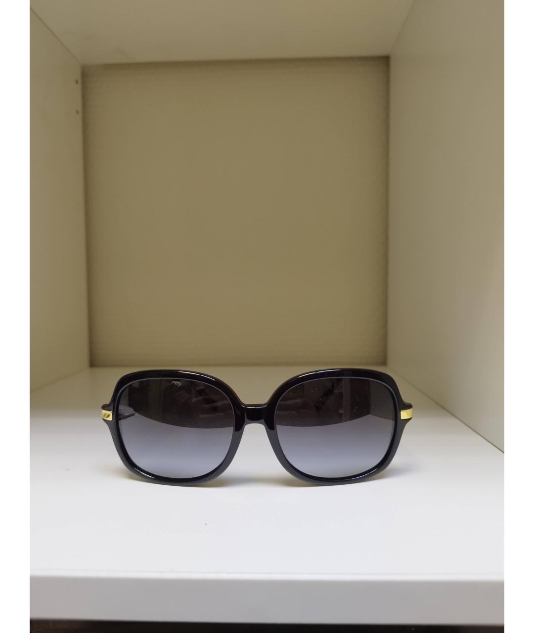 MICHAEL KORS Черные металлические солнцезащитные очки, фото 7