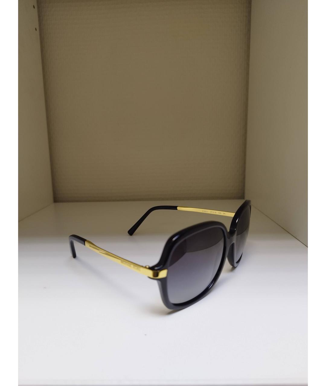 MICHAEL KORS Черные металлические солнцезащитные очки, фото 2