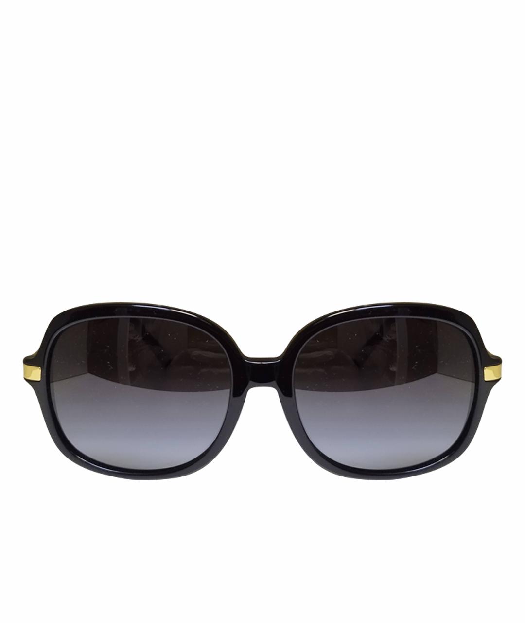 MICHAEL KORS Черные металлические солнцезащитные очки, фото 1