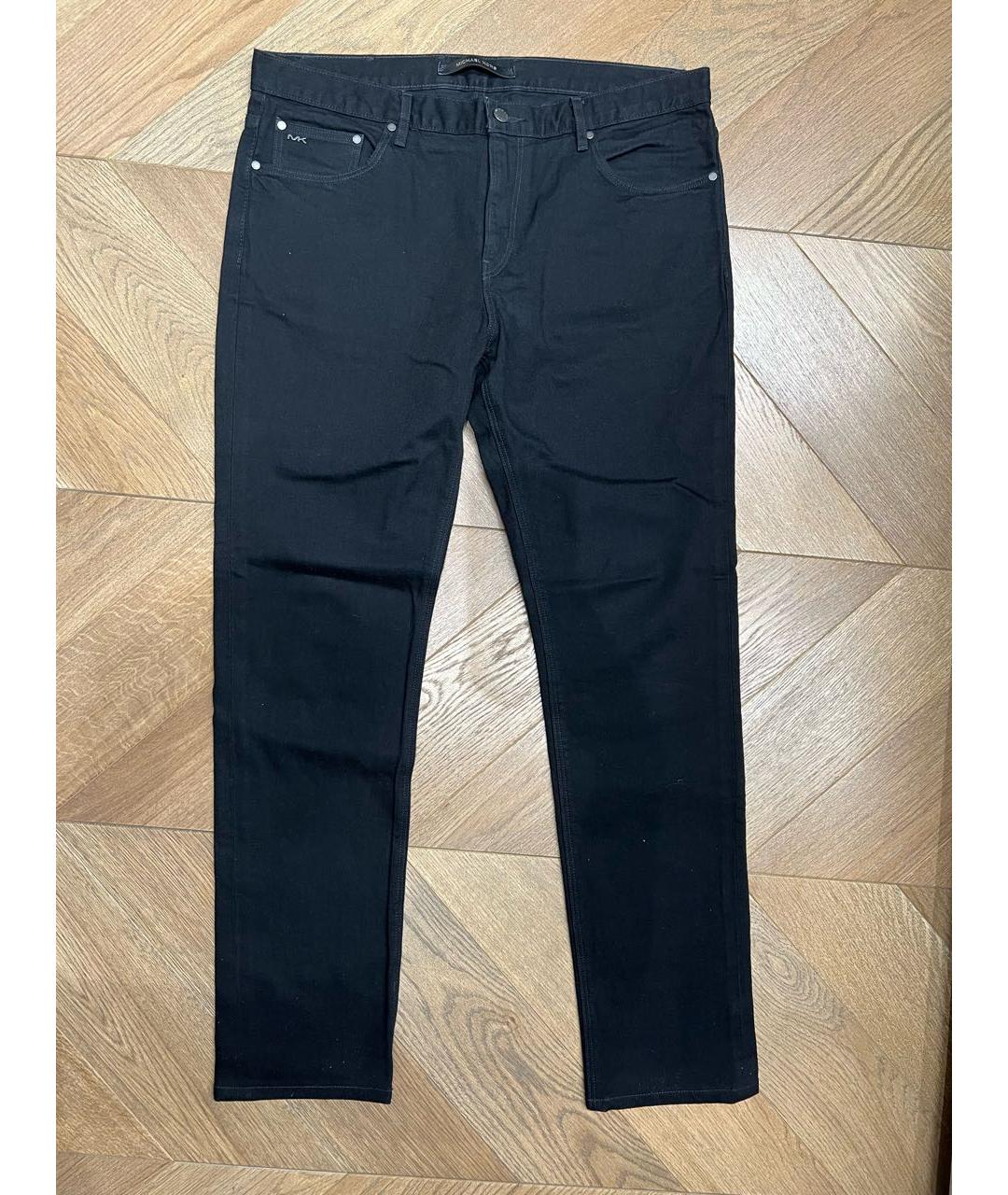 MICHAEL KORS Черные хлопковые джинсы скинни, фото 4